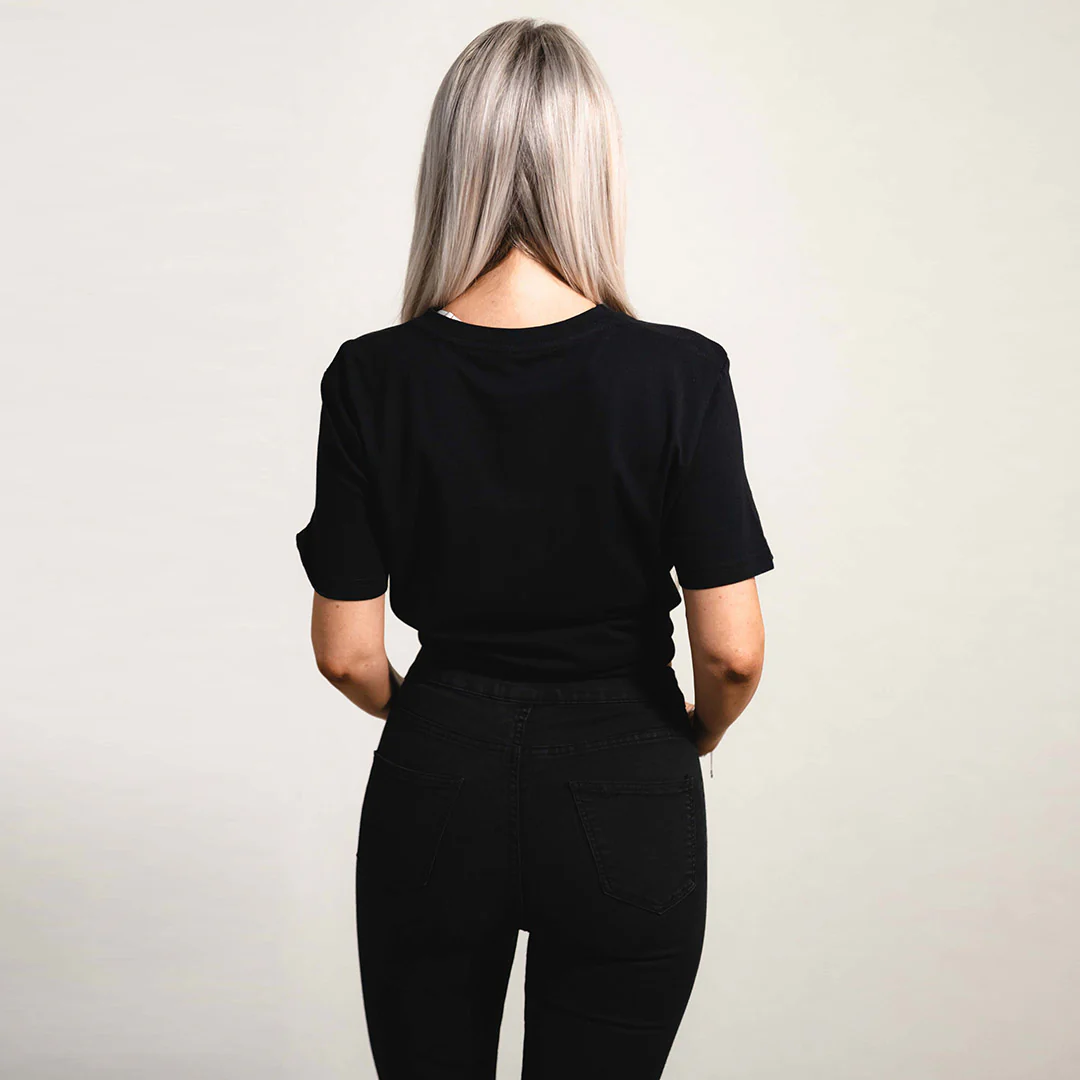 Retro Blondie T-Shirt in Black - Image 7
