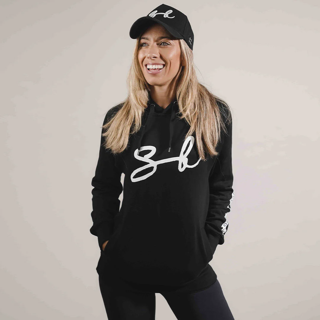 Signature SB Hoodie in Black - Image 4